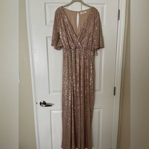 Altar’d State Long Sequin Gown - Size X